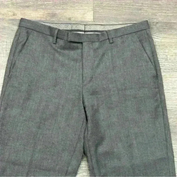 Boss Hugo Boss Shark5 Gray Dress Pants Men’s Sz 34R - Mint EUC - Picture 3 of 15